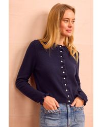 Aspiga - Sustainable Frill Detail Cardigan - Lyst