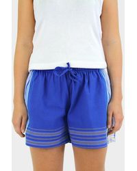 Aspiga - Sustainable Kikoy Beach Shorts Summer Holiday Beach Side - Lyst