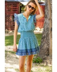 Aspiga - Ladies Sustainable Macy Organic Cotton Block Print Dress Buti - Lyst