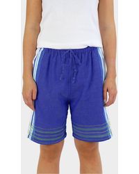 Aspiga - Sustainable Kenyan Kikoy Shorts/ Stripe 100% Cotton - Lyst
