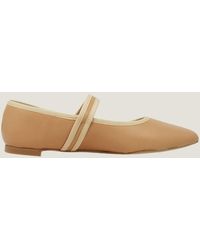 Maypol - Aspiga Sustainable Leather Mary Jane Ballet Flat - Lyst