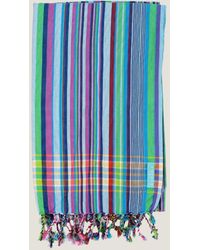 Aspiga - Cotton Handmade Kenyan Kikoy Blanket - Lyst