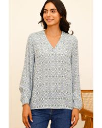 Aspiga - Sustainable Clea Viscose Blouse - Lyst