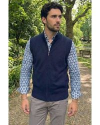 Aspiga - Sustainable Knitted Merino Wool Gilet - Lyst