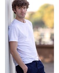 Aspiga - Sustainable Cotton Crew Neck T-Shirt - Lyst