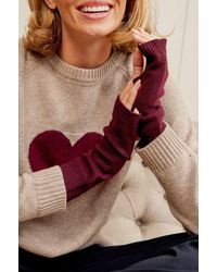Aspiga - Ladies Ethical Merino Wool Fingerless Gloves Winter Gifting - Lyst