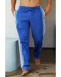 Aspiga - Sustainable 100% Cotton Kenyan Kikoy Trousers - Lyst