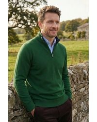 Aspiga - Sustainable Knitted Merino Wool Quarter Zip - Lyst