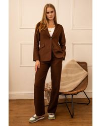 Aspiga - Ladies Sustainable Linen Blazer Co-Ord - Lyst