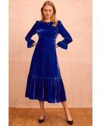 Aspiga - Ladies Ethical Victoria Velvet Viscose Dress - Lyst