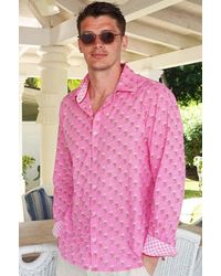 Aspiga - Sustainable Printed Cotton Shirt Pattern Summer Holiday - Lyst