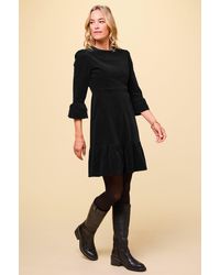 Aspiga - Ladies Sustainable Victoria Mini Stretch Cotton Corduroy Dress - Lyst