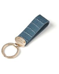 Aspinal of London - Oval Loop Keyring - Lyst