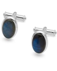 Aspinal of London - Oval Cufflinks - Lyst