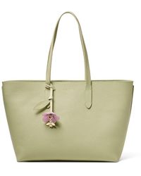 Aspinal of London - Zipped East West Tote Bag With Charm - Lyst