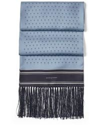 Aspinal of London - Pure Silk Tassel Scarf - Lyst
