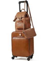 Aspinal of London - 3 Piece Flight Collection: Cabin Case, Backpack & Crossbody Bag - Lyst