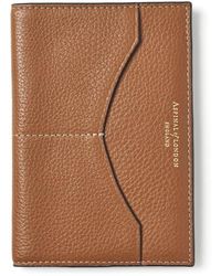 Aspinal of London - Hudson Passport Cover - Lyst