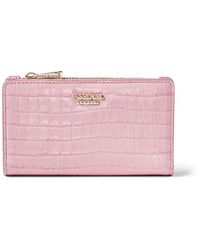 Aspinal of London - Mayfair Coin & Card Leather Wallet - Lyst