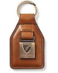 Aspinal of London - Shield Plaque Keyring - Lyst