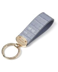 Aspinal of London - Oval Loop Keyring - Lyst