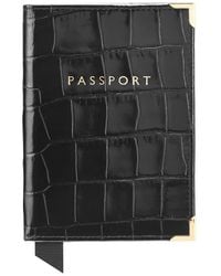 Aspinal of London - Passport Cover - Lyst