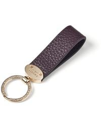 Aspinal of London - Oval Loop Keyring - Lyst