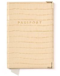 Aspinal of London - Passport Cover - Lyst