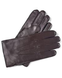Aspinal of London - Cashmere Lined Leather Gloves - Lyst