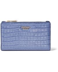 Aspinal of London - Mayfair Coin & Card Leather Wallet - Lyst