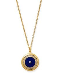 Aspinal of London - Round Locket Necklace - Lyst
