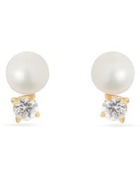 Aspinal of London - Toi Et Moi Stud Earrings - Lyst