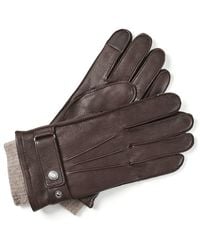 Aspinal of London - Aerodrome Leather Gloves - Lyst