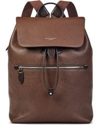 Aspinal of London - Reporter Leather Backpack - Lyst