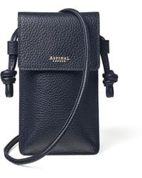 Aspinal of London - Leather Ella Phone Pouch - Lyst