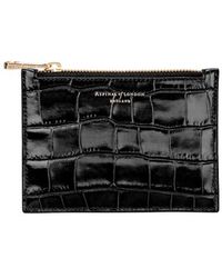 Aspinal of London - Small Essential Flat Pouch - Lyst