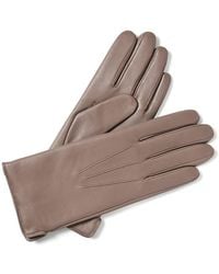 Aspinal of London - Cashmere Lined Leather Gloves - Lyst