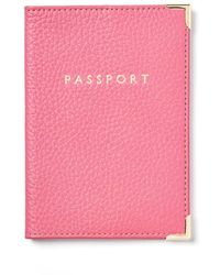 Aspinal of London - Passport Cover - Lyst