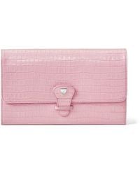 Aspinal of London - Travel Wallet - Lyst