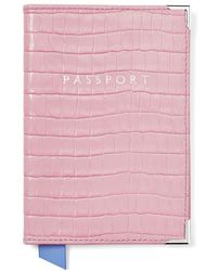 Aspinal of London - Passport Cover - Lyst