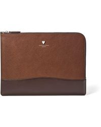 Aspinal of London - City Leather Folio Case - Lyst