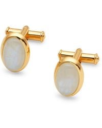 Aspinal of London - Oval Cufflinks - Lyst