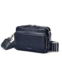 Aspinal of London - Reporter East West Messenger Bag - Lyst