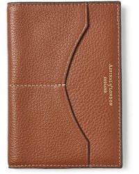 Aspinal of London - Hudson Passport Cover - Lyst