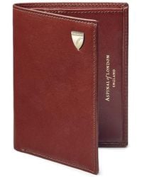 Aspinal of London - Credit Card Wallet With Notes Pocket - Lyst