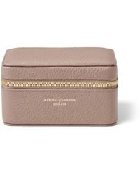 Aspinal of London - Travel Watch & Ring Box - Lyst