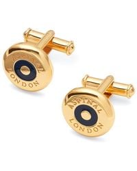 Aspinal of London - Enamel Button Cufflinks - Lyst
