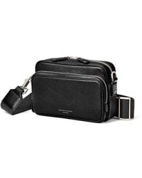 Aspinal of London - Reporter East West Messenger Bag - Lyst