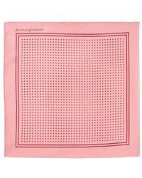 Aspinal of London - Pure Silk Pocket Square - Lyst