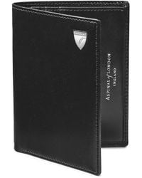 Aspinal of London - Credit Card Wallet With Notes Pocket - Lyst